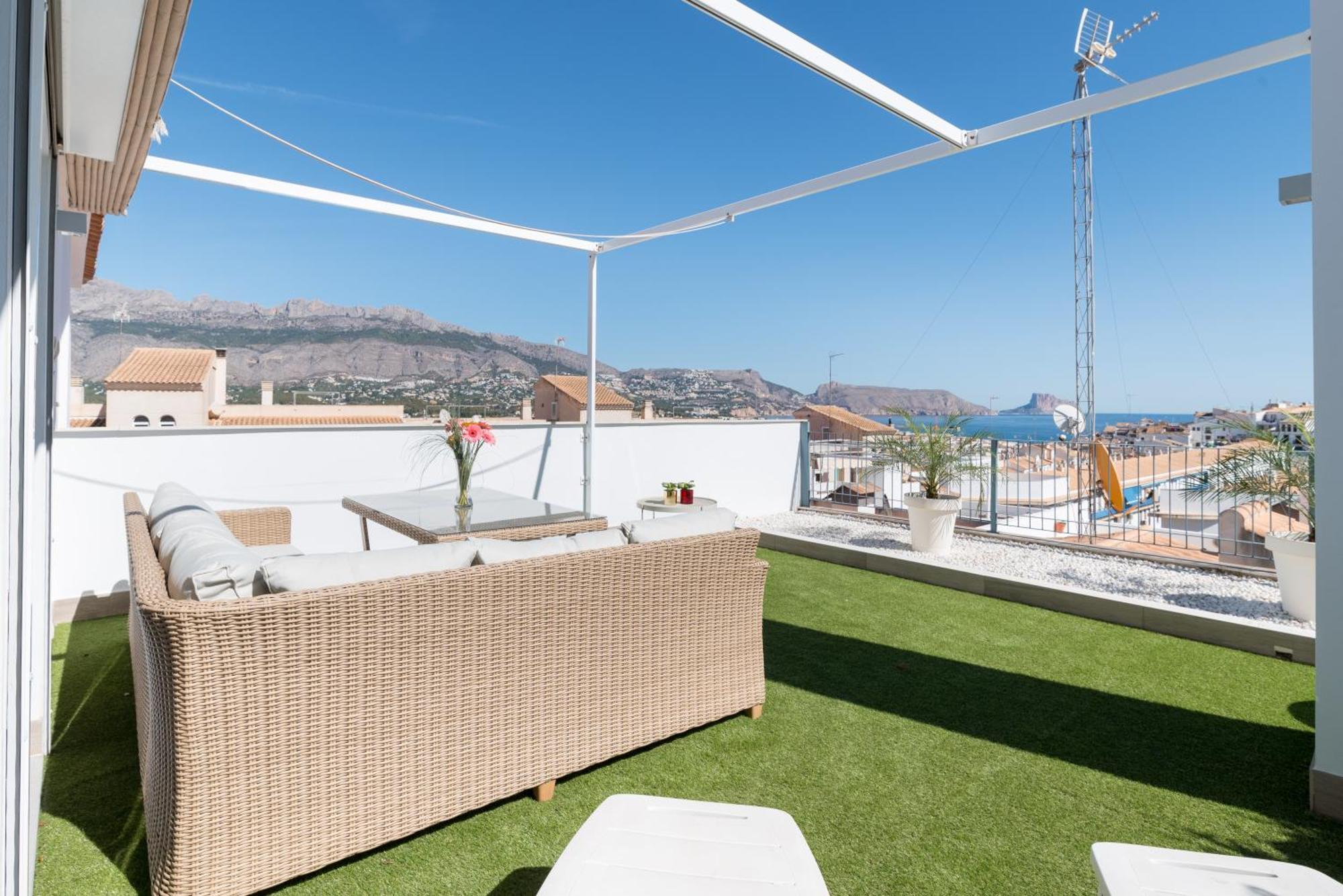 Atico Vistas Al Mar, Terraza, Piscina Y Parking By Vero Altea Esterno foto
